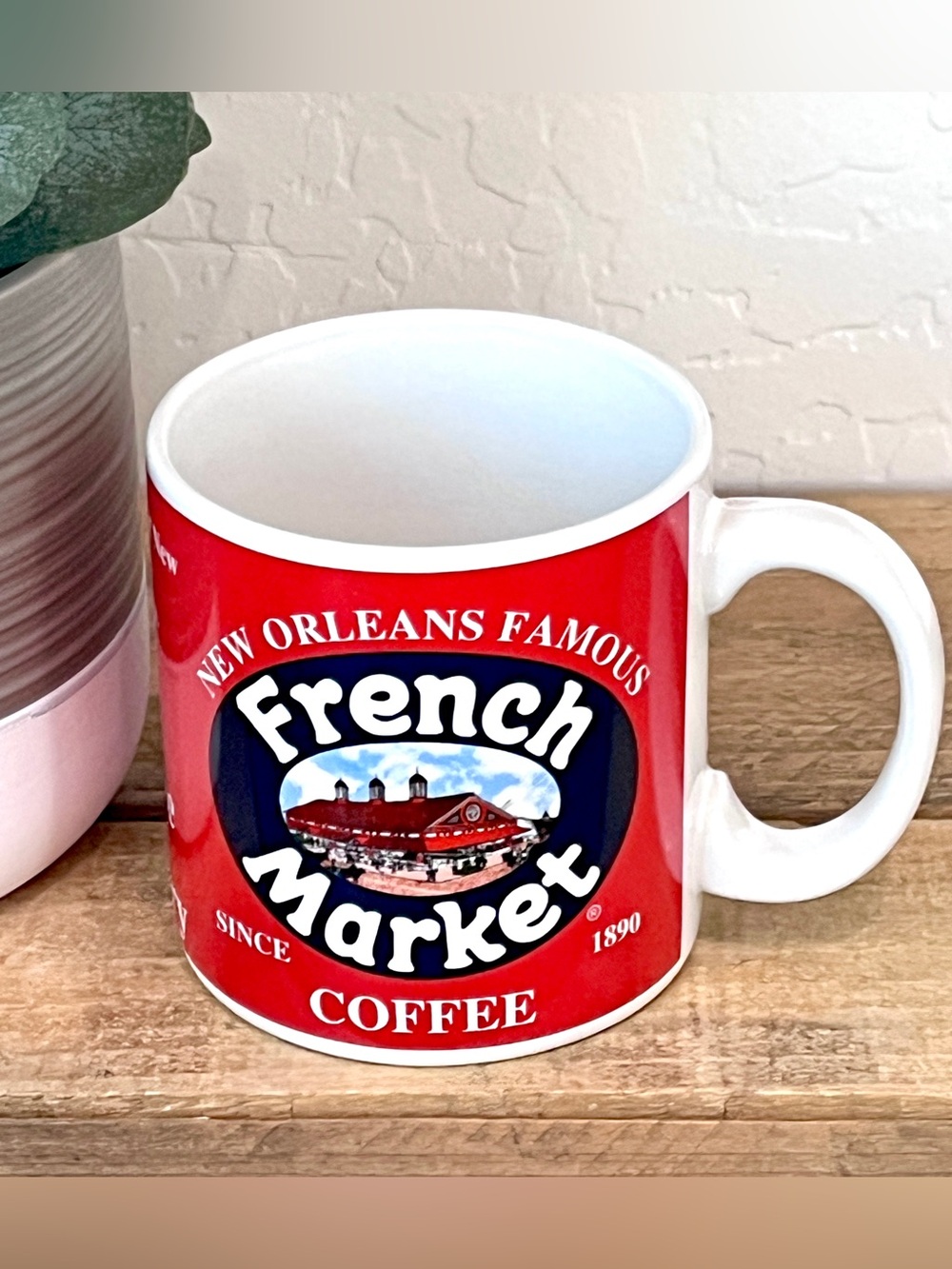 Vintage New Orleans Famous French Market Coffee & Chicory Mug